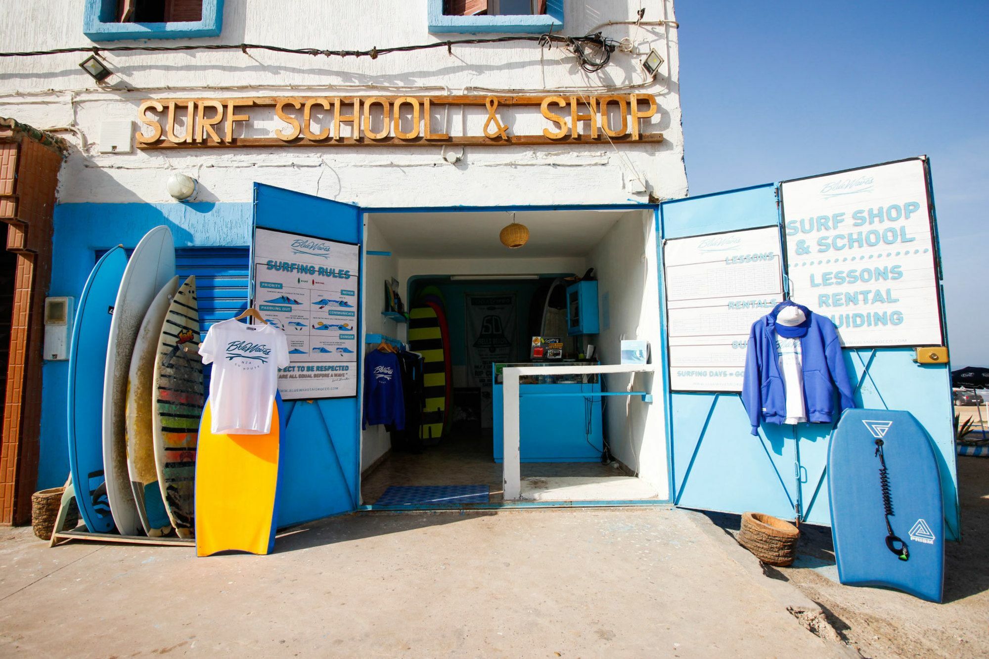 מלון אגאדיר Blue Waves Surf House מראה חיצוני תמונה