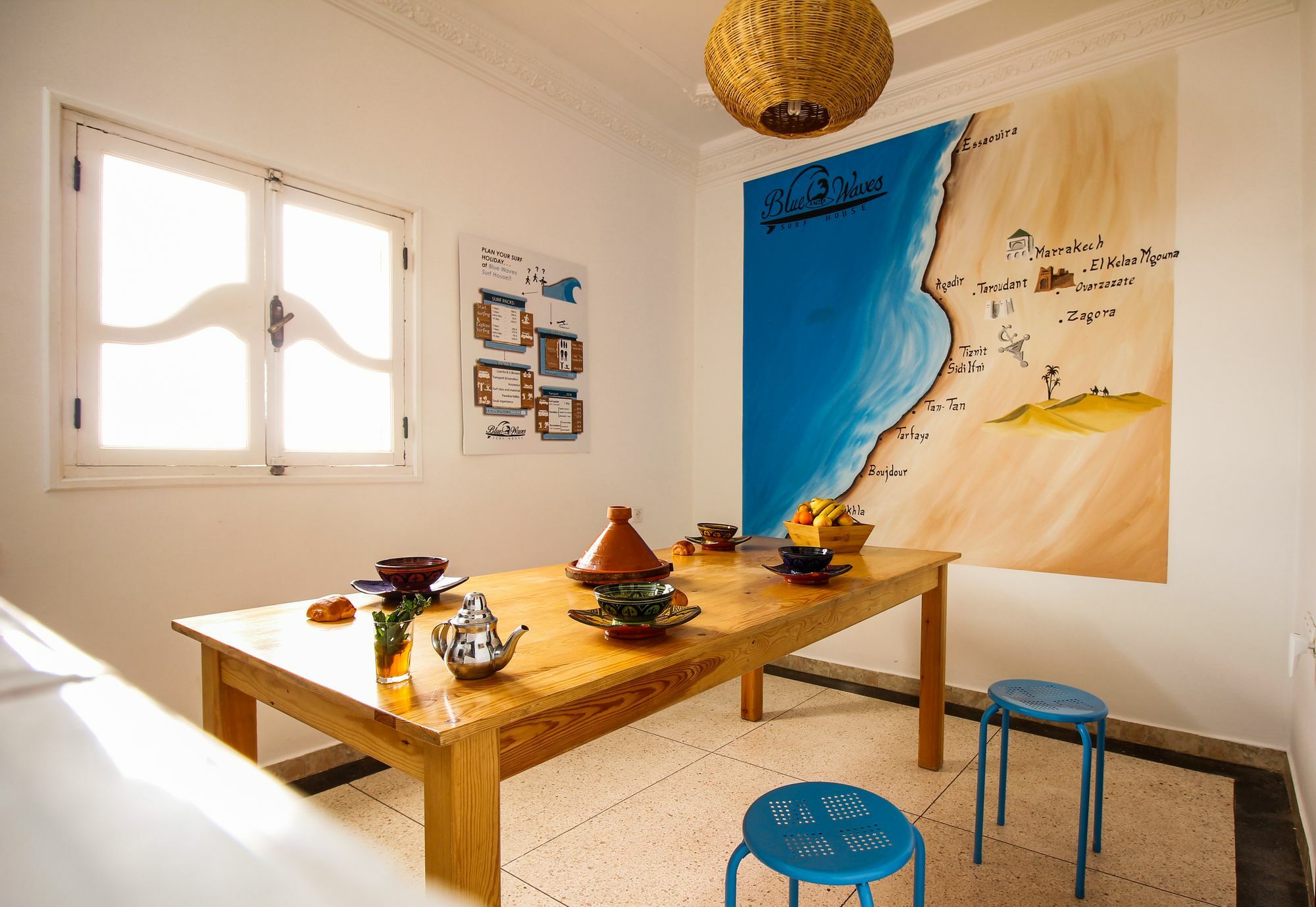 מלון אגאדיר Blue Waves Surf House מראה חיצוני תמונה