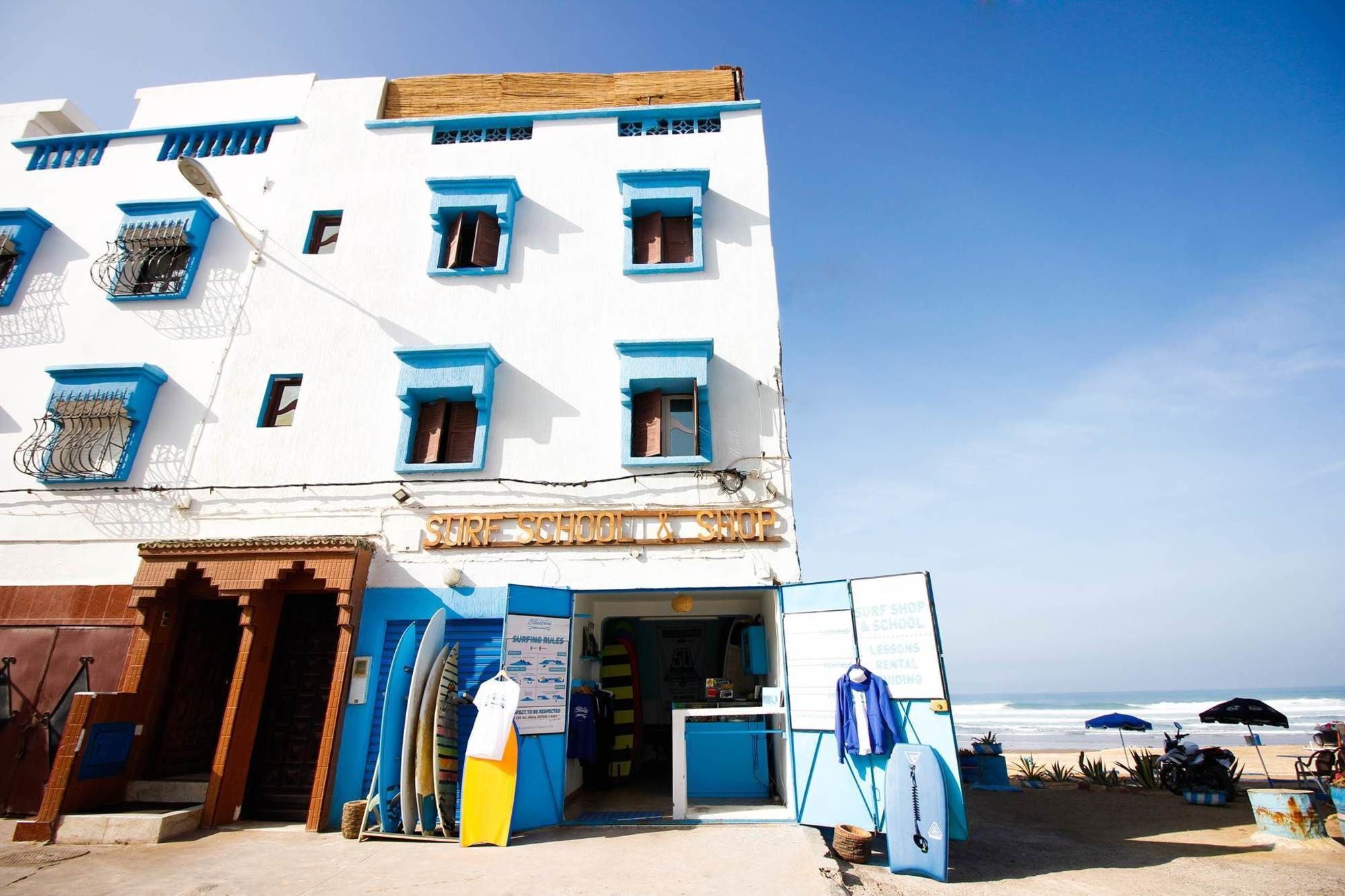 מלון אגאדיר Blue Waves Surf House מראה חיצוני תמונה